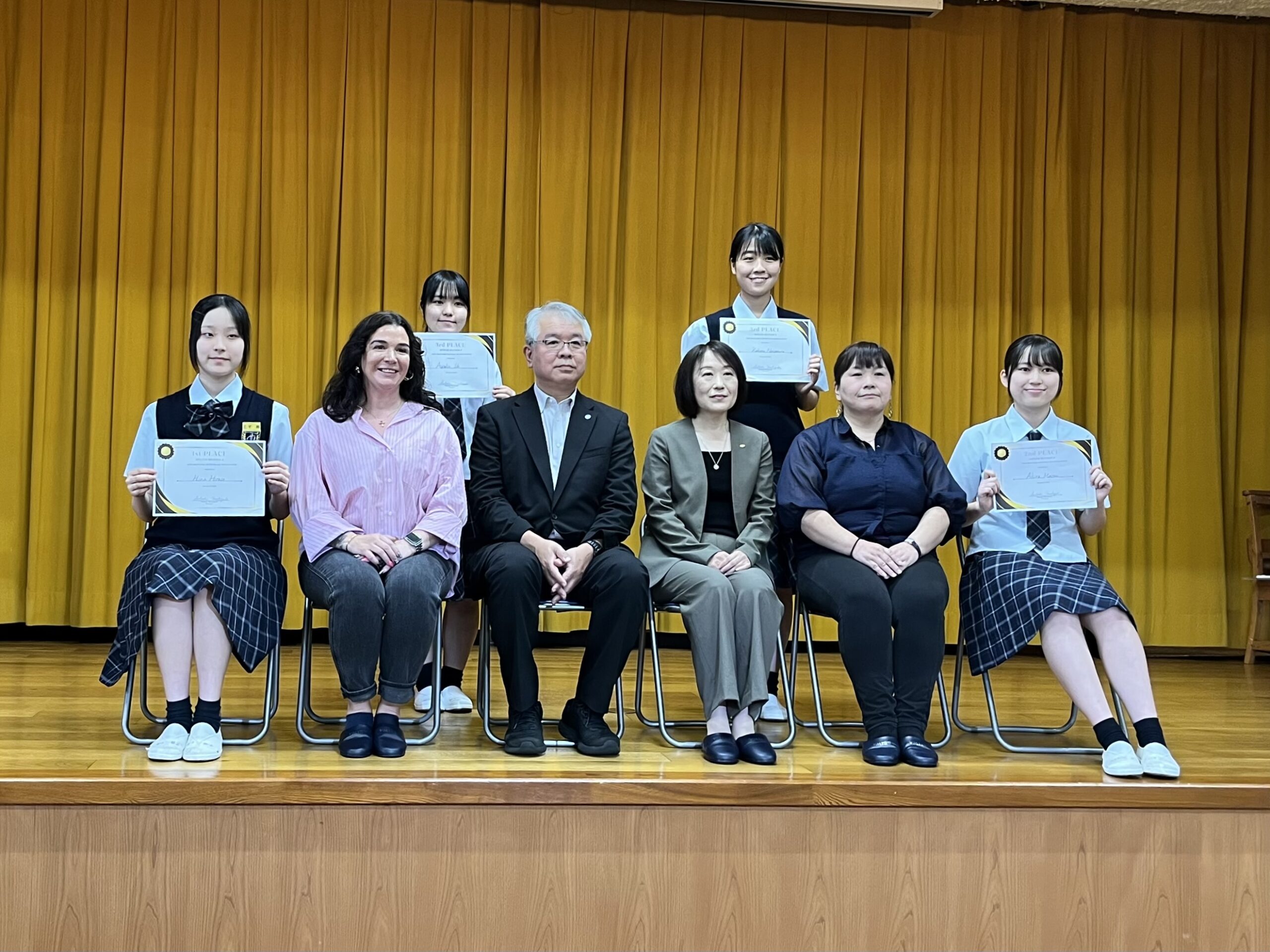令和７年度　校内英語弁論暗唱大会